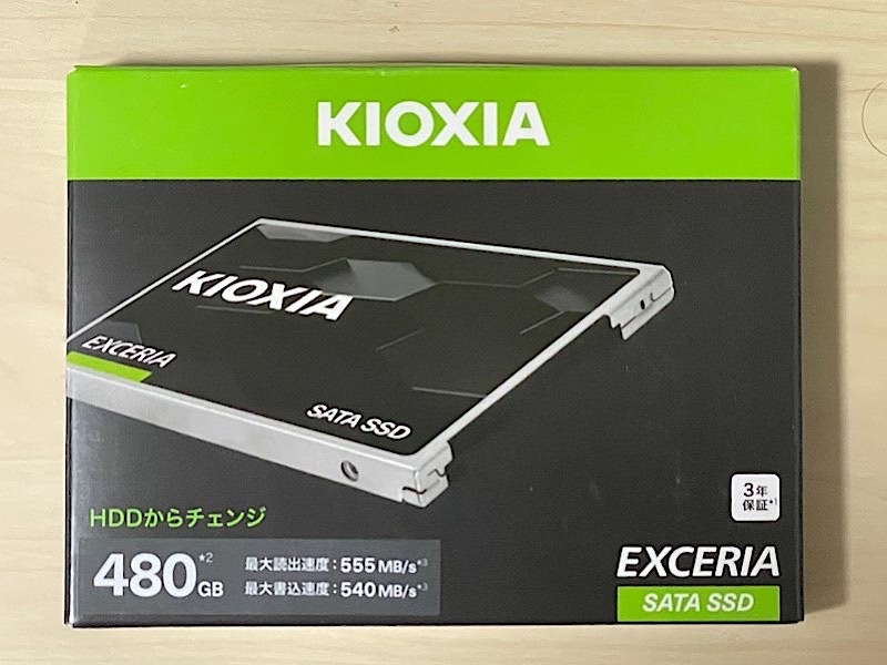 KIOXIA SSD 480GB EXCERIA SATA 新品未使用 宅急便コンパクト発送】KIOXIA EXCERIA SATA SSD 480GB TR20480G01 SSD