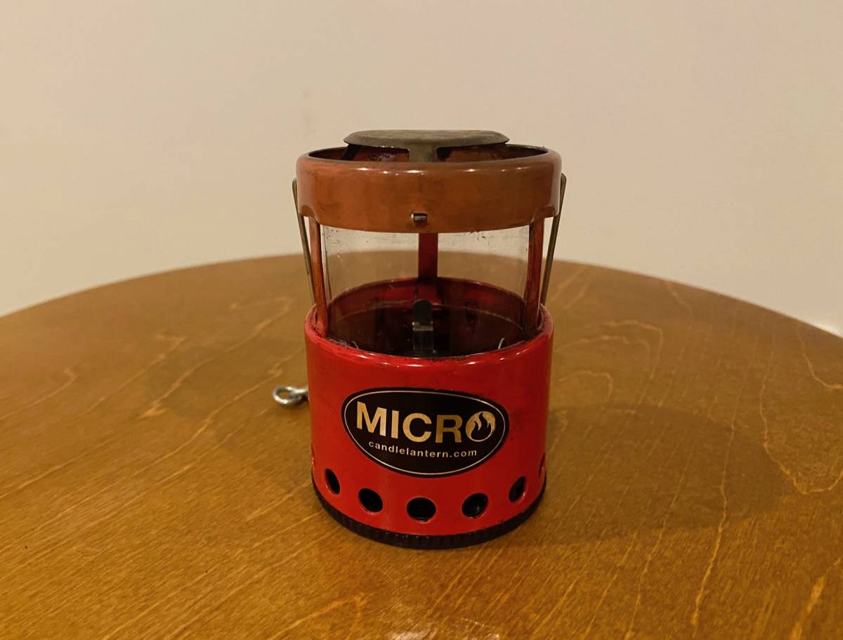 【美品】uco micro キャンドルランタン　セット販売 廃盤 希少 UCO ユーコ マイクロキャンドルランタン 赤 レッド MICRO