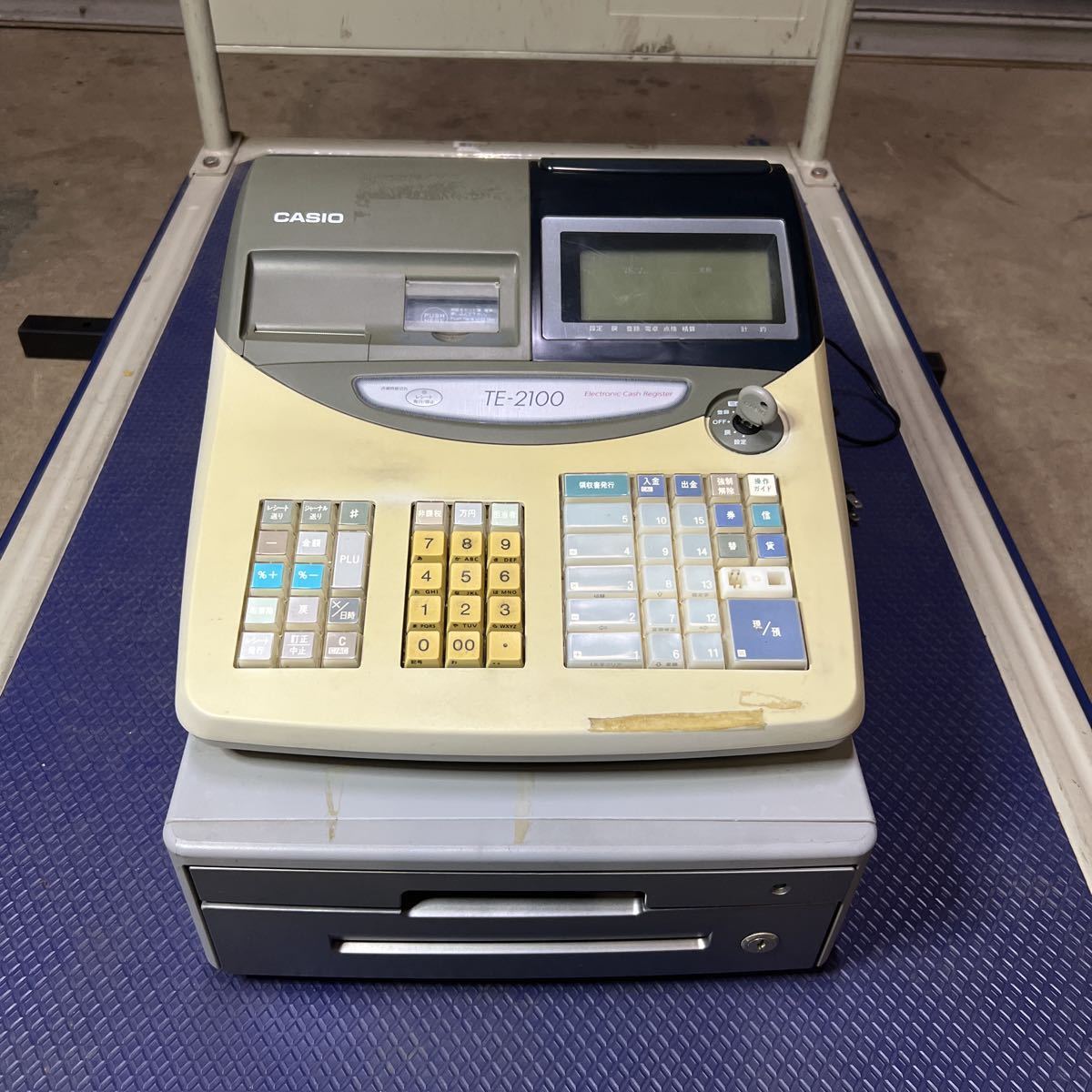 カシオ レジスター CASIO TE-2100 | CASIO レジスター カシオ電子 