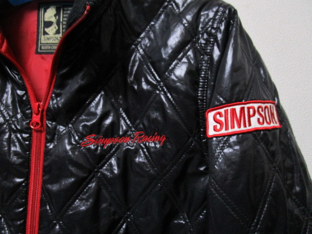 シンプソン SIMPSON M ジャケット ナイロン中綿ブルゾン ジップアップ
