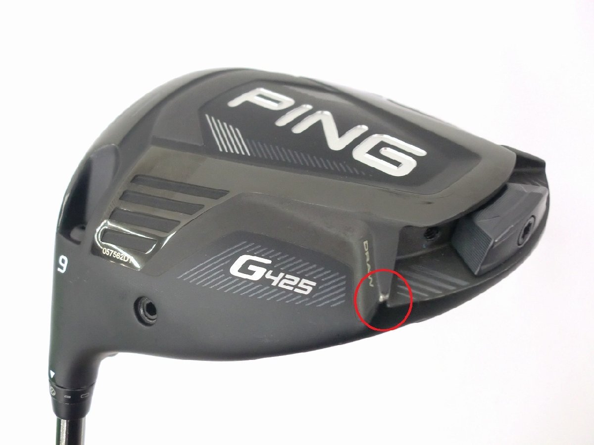 ドライバー G425 LST PING ピン TOUR 173-65 0 1W S DR 9°(アーコス無し)