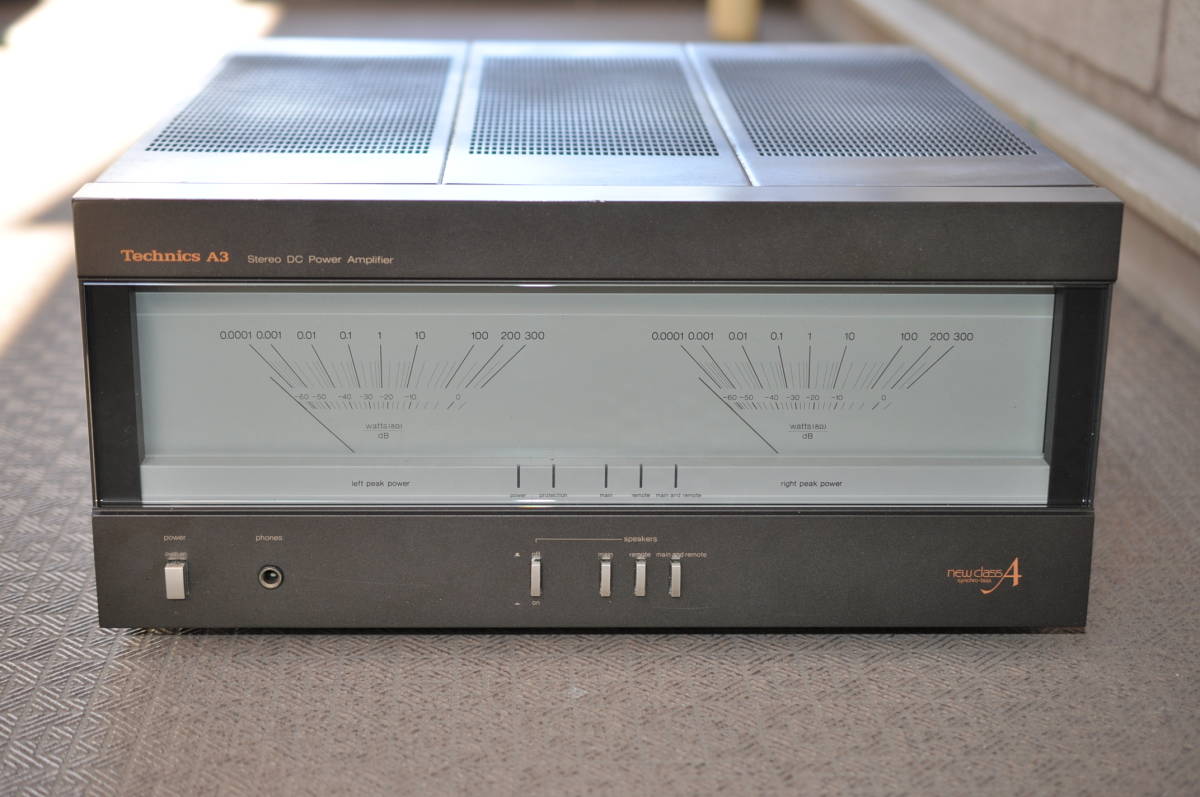 Technics SE-A3 DCパワーアンプ New Class A Technics テクニクス SE-A3 Stereo DC Power Amplifier ジャンク品