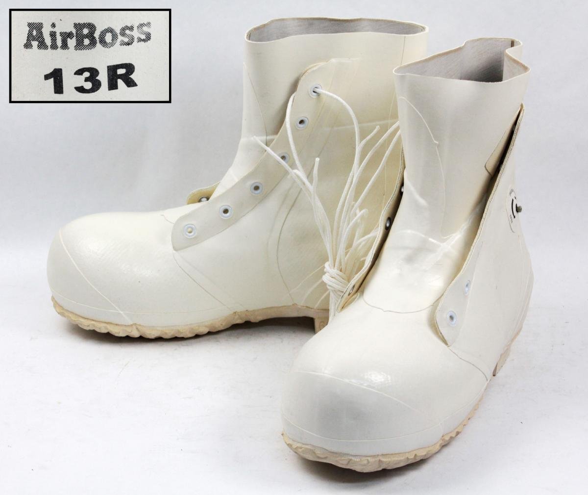 未使用保管品] Air Boss オーバーブーツ バニーブーツ 13R 寒冷地仕様 
