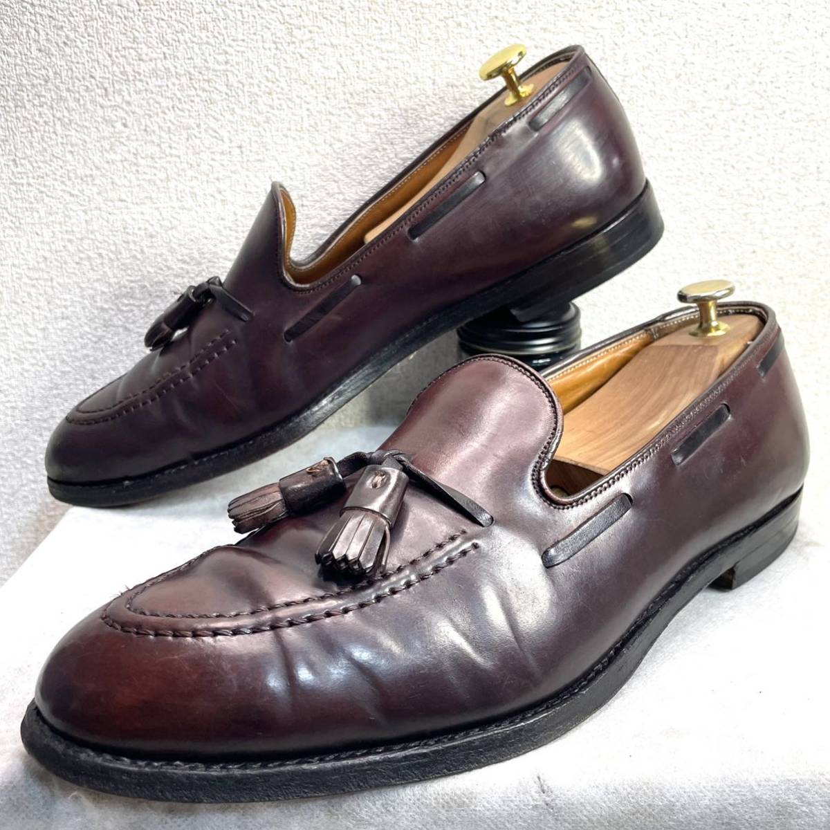 2026，爆買い USA製 ALDEN オールデン 3670 タッセルローファー ホーウィン社 コードバンレザー 11C 28.5-29cm バーガンディ 赤系 H(29.0cm)｜売買されたオークション情報、yahooの商品情報をアーカイブ公開 - オーク 29.0cm
