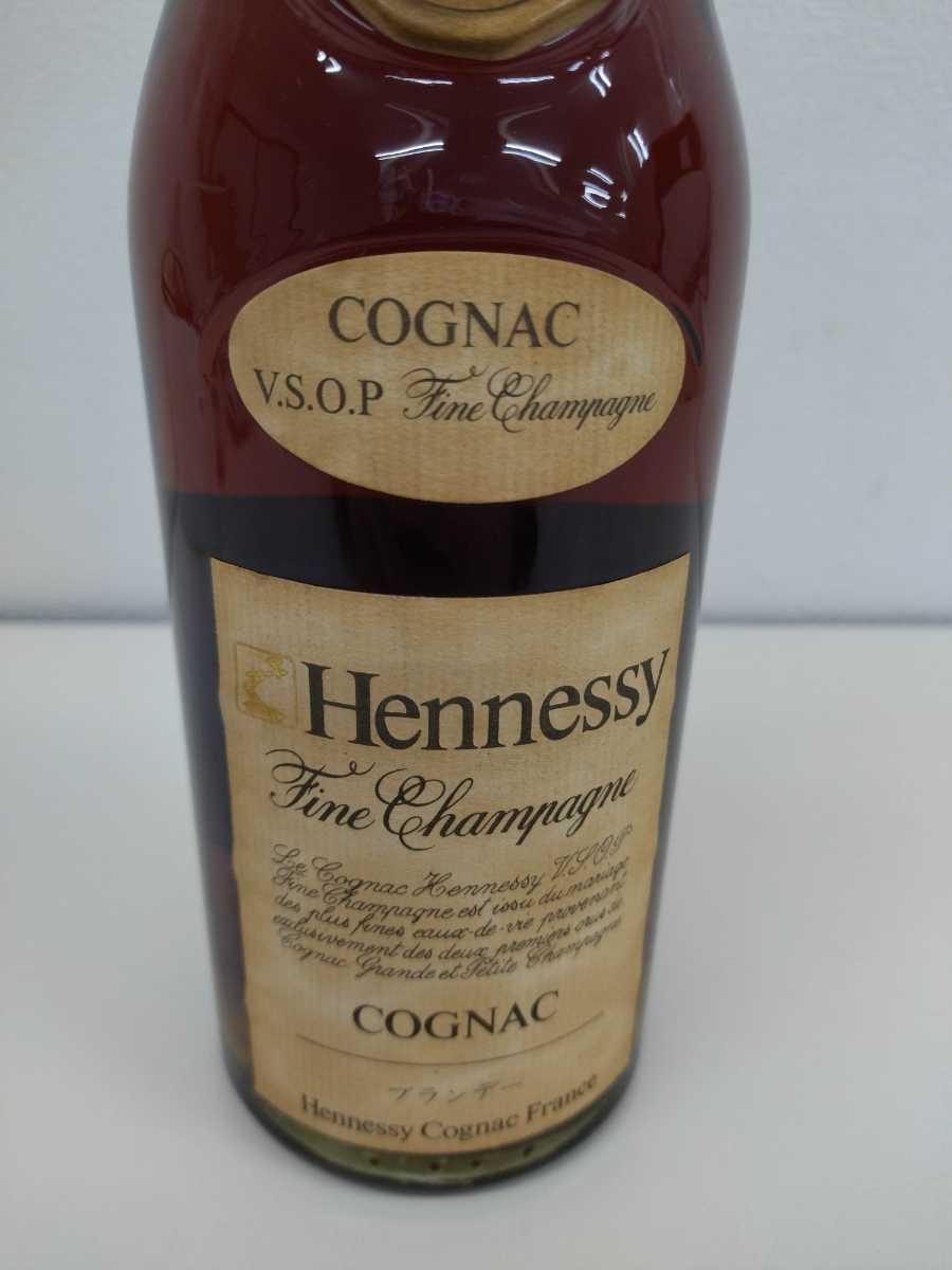 ☆108 古酒 未開栓 ヘネシーVSOP グリーンボトル コニャック Hennessy