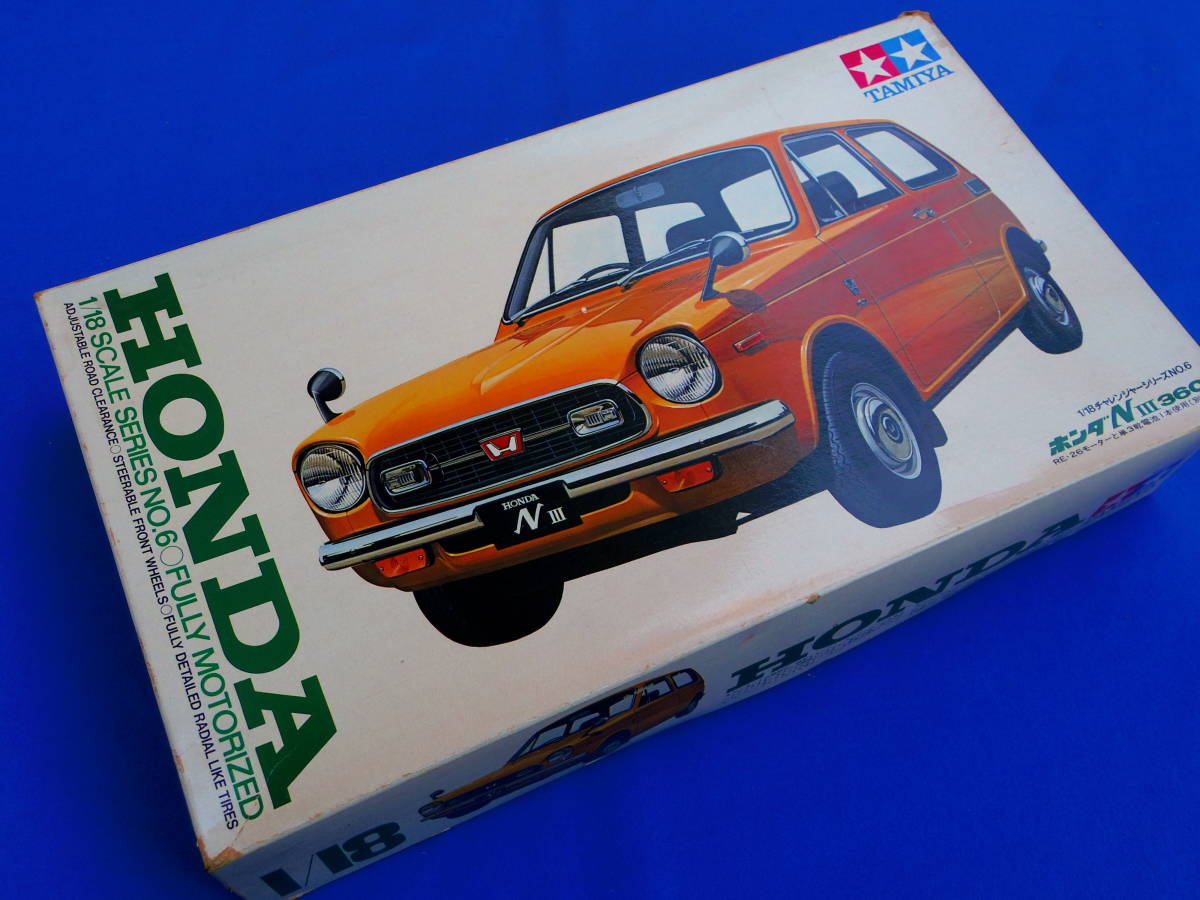 倉庫発掘品! 2版?! お宝! ホンダNⅢ360(1967年) 1/18 小鹿タミヤ 新品 