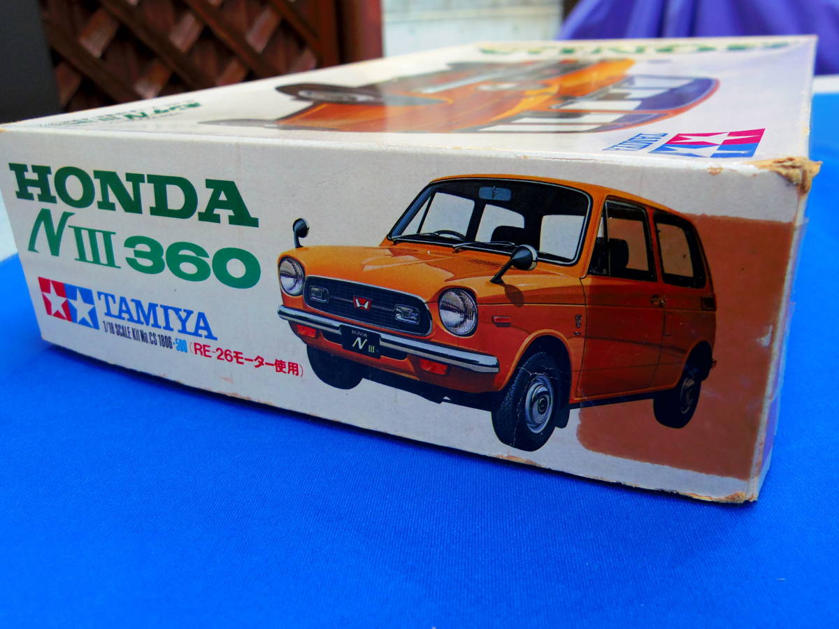 倉庫発掘品! 2版?! お宝! ホンダNⅢ360(1967年) 1/18 小鹿タミヤ 新品 