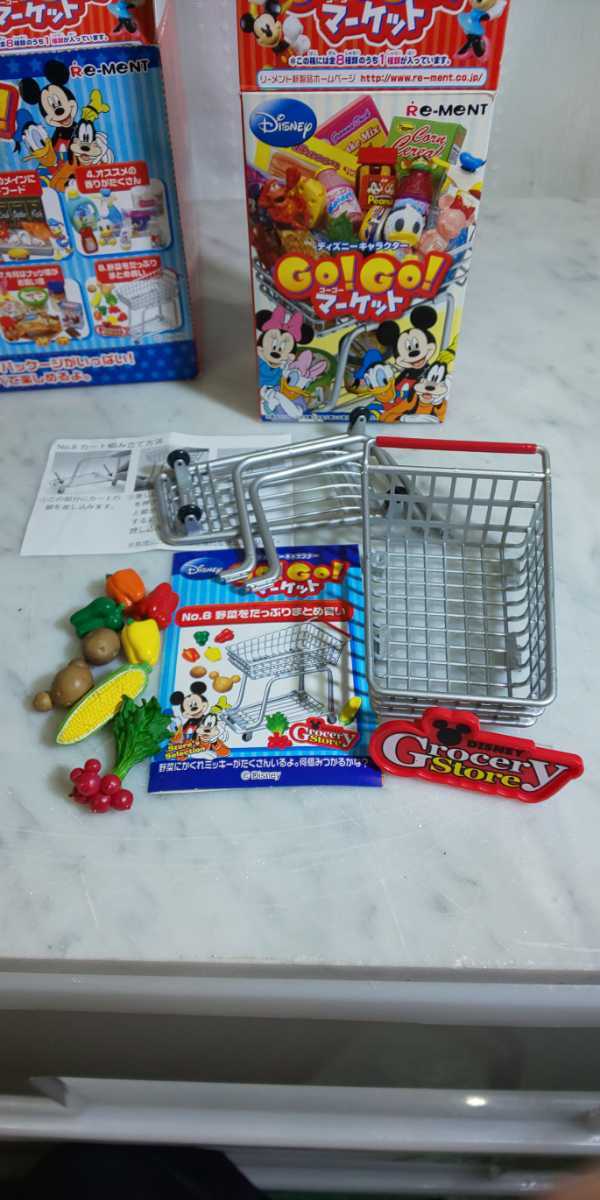 激レア！リーメント GO! GO! マーケット 全8種 フルコンプ 未使用 美品・開封品】リーメント ディズニーキャラクター GO!GO!マーケット