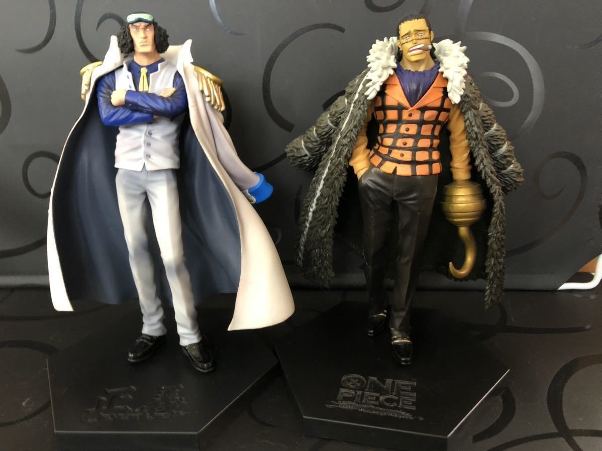 ワケアリ2種セット!】DX海軍フィギュア青キジ& DX王下七武海 サー 