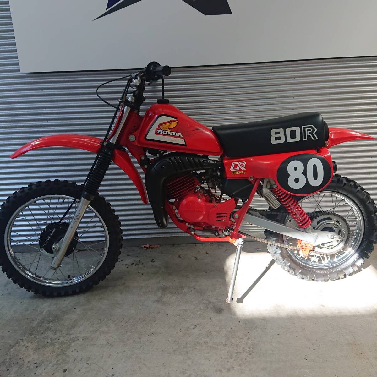 L.L.Bean レザージャケット 1981MY CR80R ヴィンテージ 81年CR80Rだと思いますH社関係方所有でした