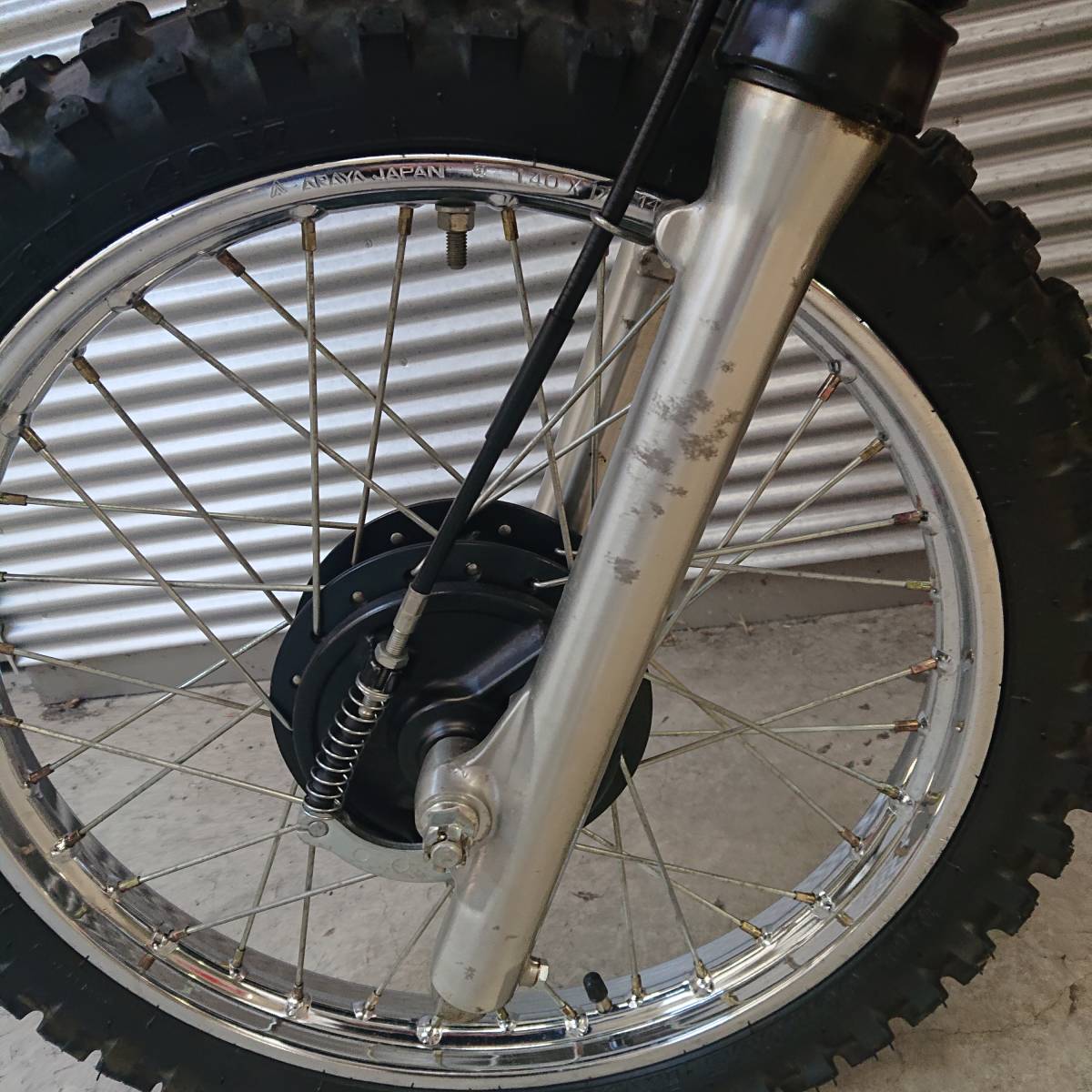 1981MY CR80R ヴィンテージ 81年CR80Rだと思いますH社関係方所有でした