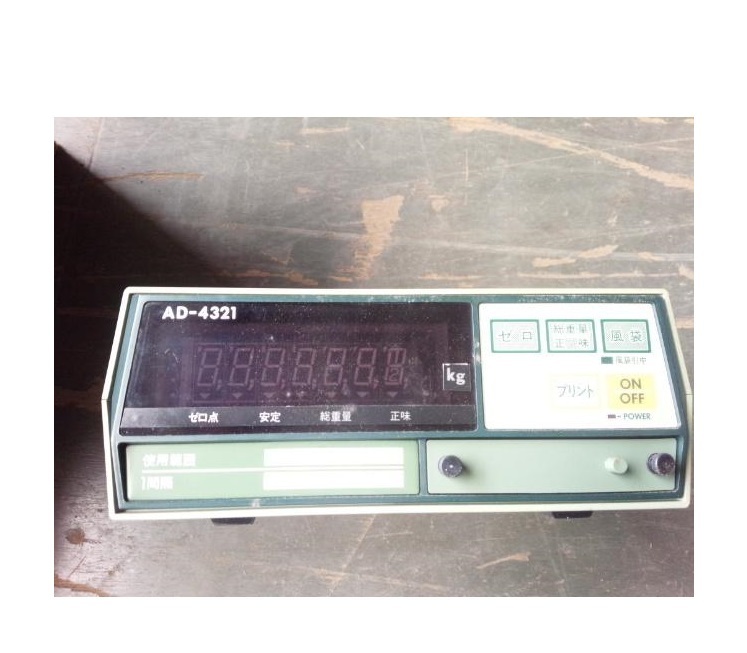 C2A【石2463-48有】デジタル計量表示アンプAD4321A・EI1100 中古未使用