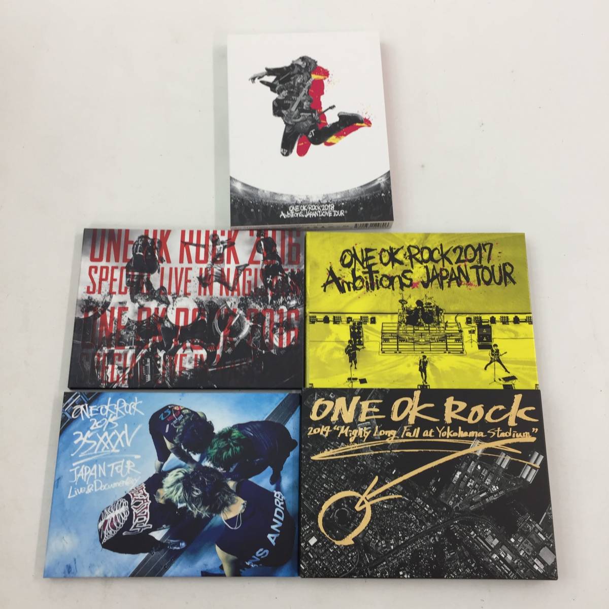 ONE OK ROCK ワンオクロック DVD Blu-ray 5作品セット 2014～2018