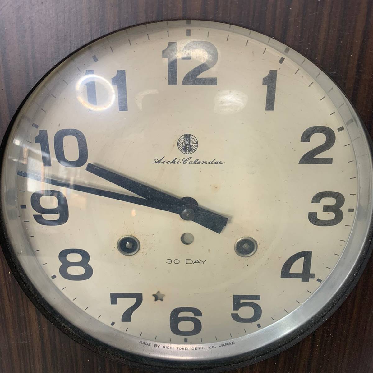 AICHI TOKEI DENKI K.K. JAPAN ゼンマイ振り子掛け時計 【公式通販】