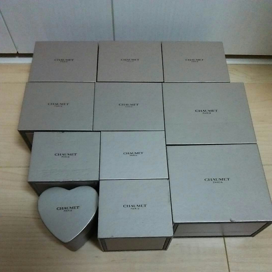 ショーメ CHAUMET ネックレスケース リングケース 空箱 11点セット