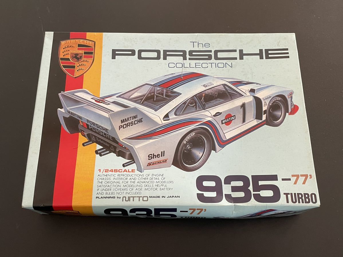 日東 未組立 ポルシェ935-77ターボ 1/24 Yahoo!オークション - 完成品
