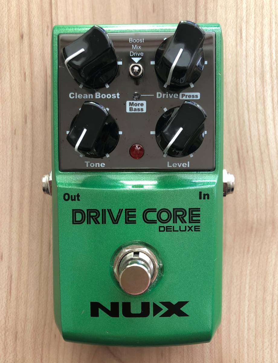 送料無料，新品 TS系オーバードライブ/ブースター NUX／DRIVE CORE DELUXE(オーバードライブ)｜売買されたオークション情報、yahooの商品情報をアーカイブ公開 - オークファン エフェクター