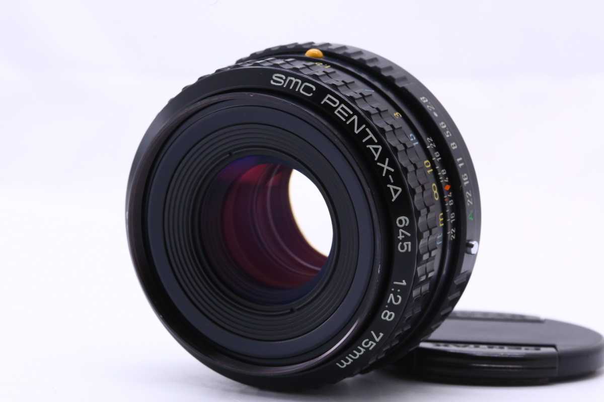 【SALE，100%新品】 特上 ペンタックス SMC PENTAX-A 645 75mm F2.8 #8100(大判、中判カメラ用)｜売買されたオークション情報、yahooの商品情報をアーカイブ公開 - オークファン 大判、中判カメラ用
