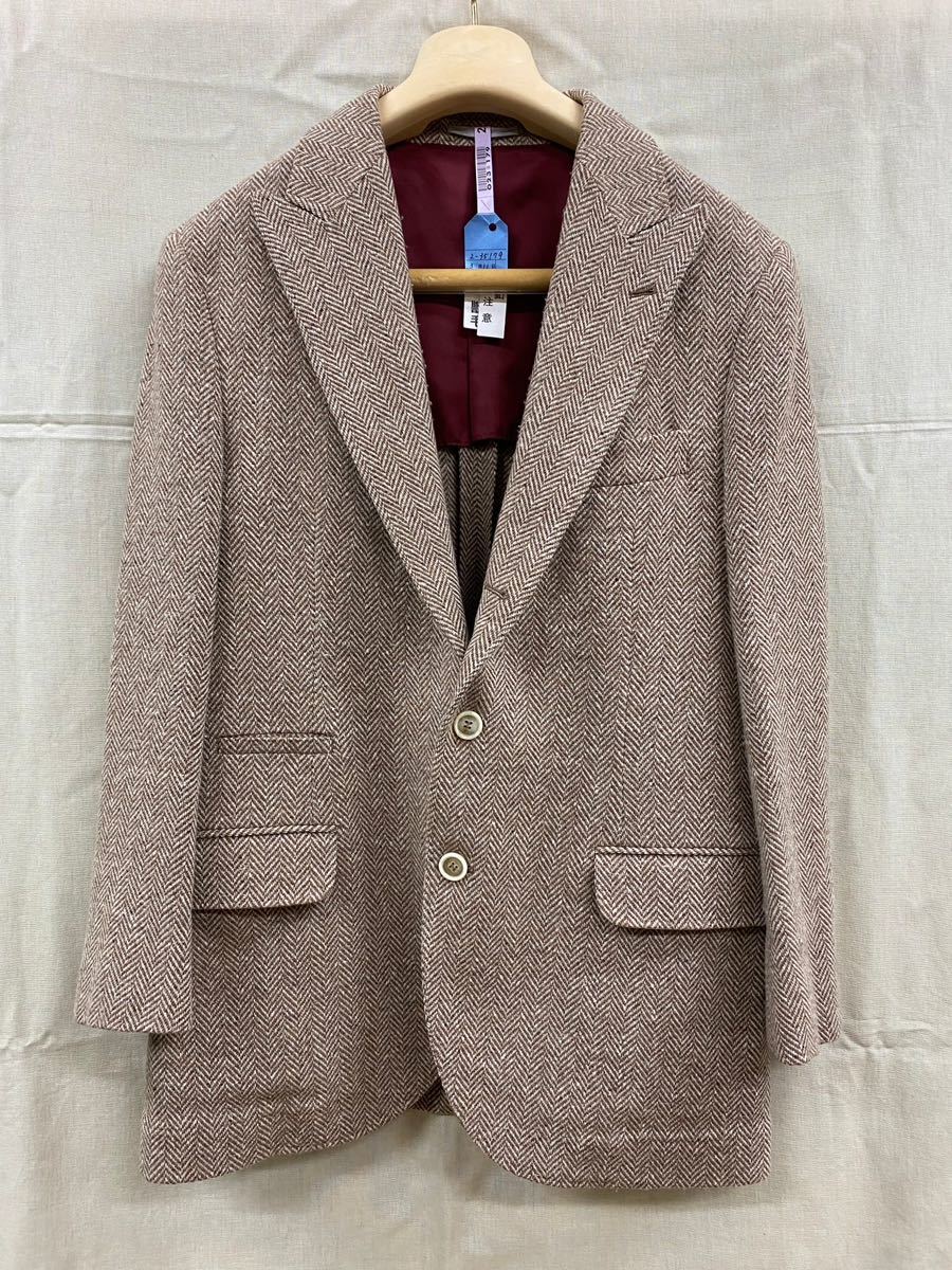 赤字超特価，限定SALE ②ブルネロクチネリ BRUNELLO CUCINELLI ヘリンボーン柄ジャケット ラナウール96％ カシミヤ4％ イタリア製 サイズ46(男性用)｜売買されたオークション情報、yahooの商品情報をアーカイブ公開 - オ 男性用