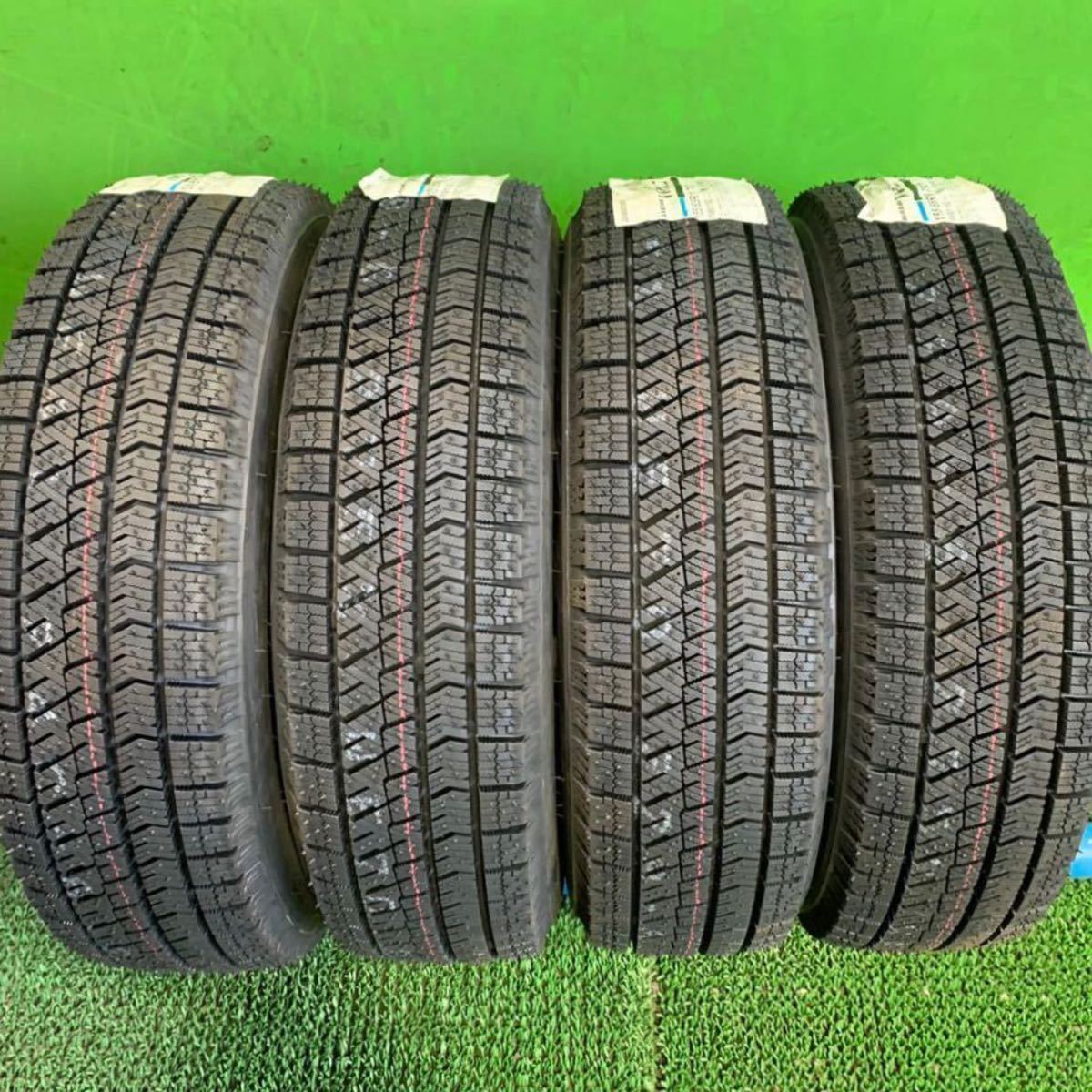 【送料無料】最短当日発送 2022年製　未使用品 BS 155/65R14 4本セット　ブリヂストン BLIZZAK VRX2 155/65-14 ブリジストン155 65 14