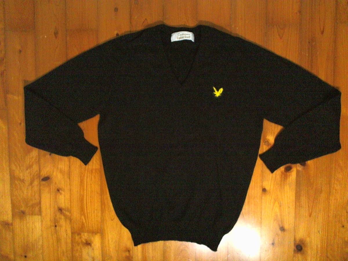☆スコットランド/HAWICK製☆ライル＆スコット【Lyle&Scott】カシミヤ 