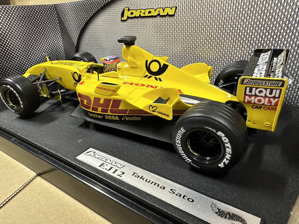 Jordan EJ12 1⁄18 Wheels Hot Sato F1 0 1:18 Takuma | Hotwheels Honda