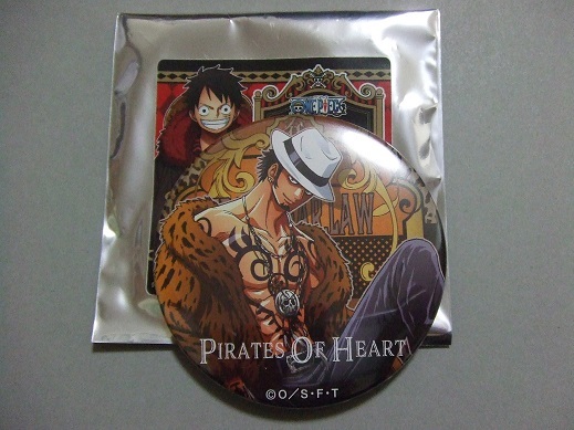 ONE PIECE 輩缶バッジ プレミアム ロー セブン限定