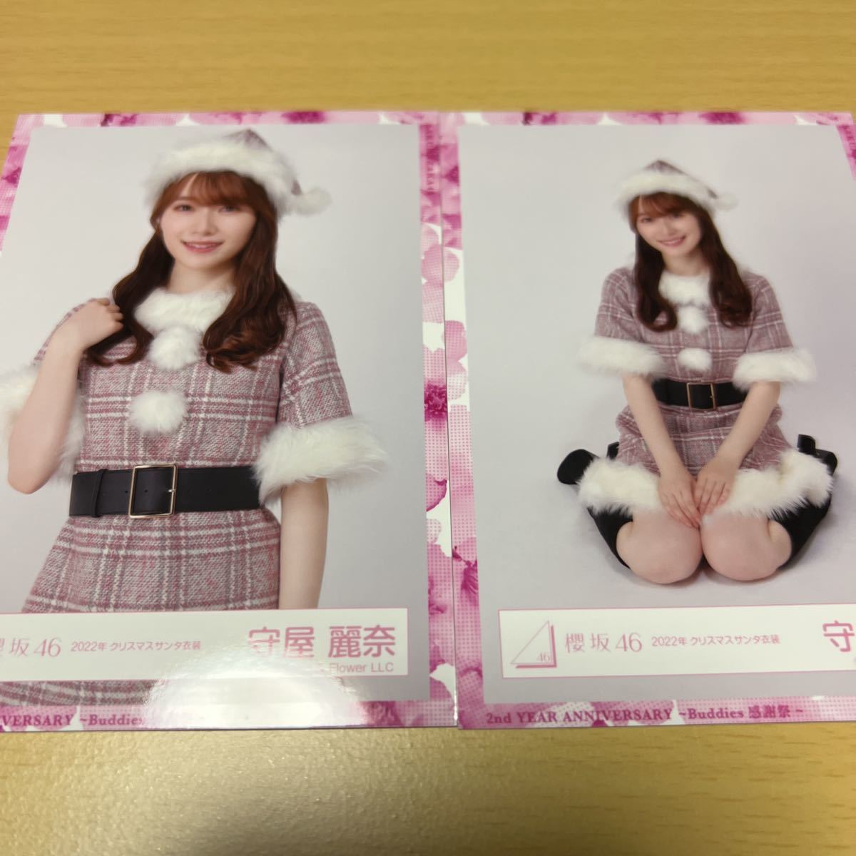 櫻坂46 守屋麗奈【 2022年 クリスマスサンタ衣装 】（ Buddies感謝祭 