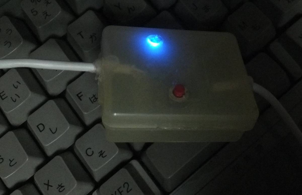 X68000用 光学式マウス◆速度6段階切替、軸反転回転機能、移動LED