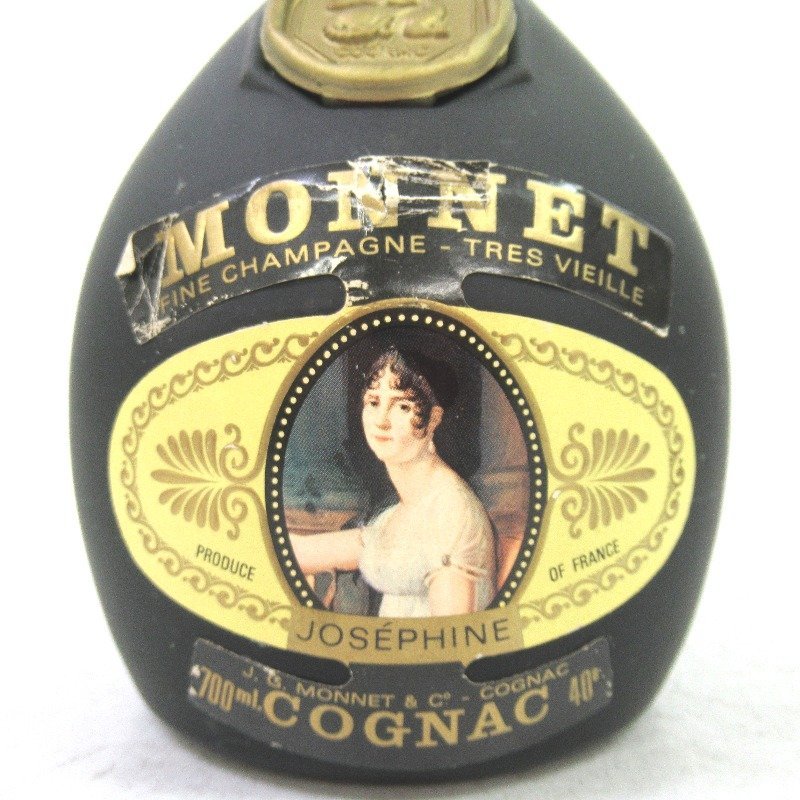 MONNET コニャック ジョセフィーヌデザイン モネ ジョセフィーヌ コニャック 700ml 箱なし ジョセフィーヌ モネ