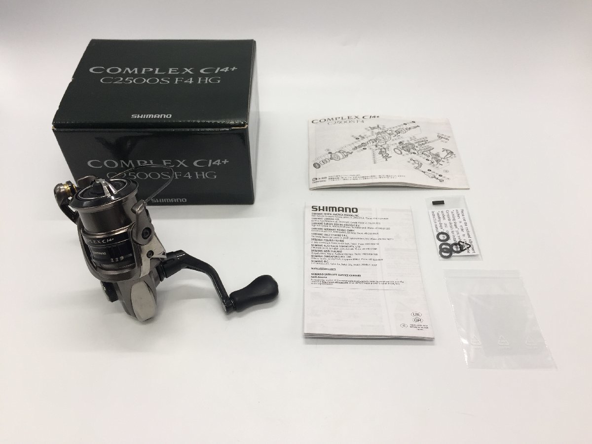 SHIMANO 17コンプレックス CI4+ C2500S F4 HG 17コンプレックス