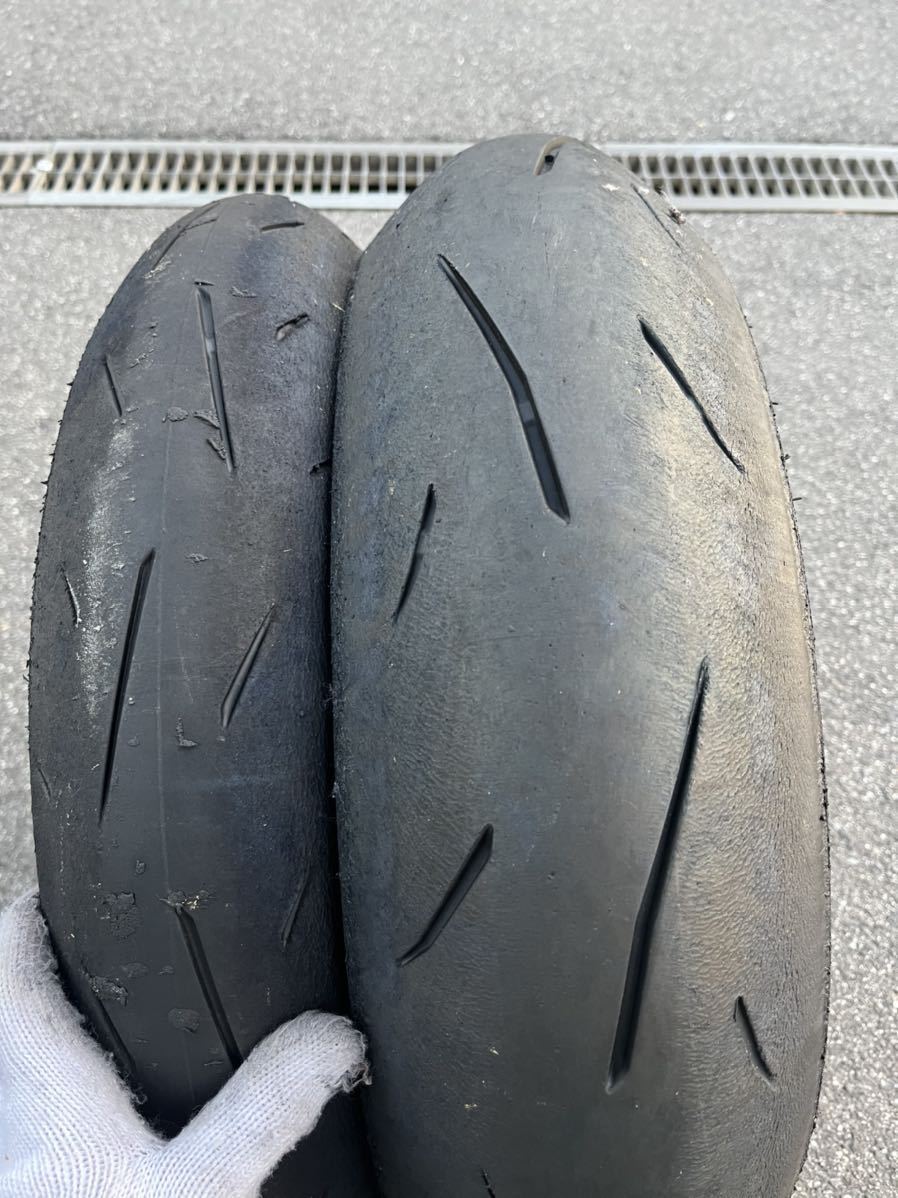 【新品，低価】 ダンロップ/DUNLOP &alpha;13SP 前後タイヤ セット 110/70R17 150/60 R17 ③ CBR YZF NINJA(中古品)｜売買されたオークション情報、yahooの商品情報をアーカイブ公開 - オークファン 17インチ