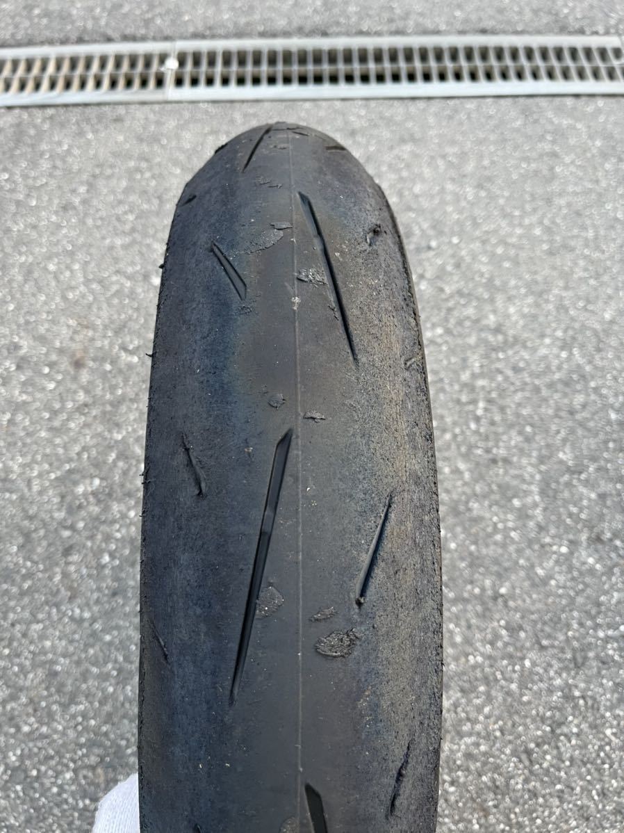 ダンロップ/DUNLOP α13SP 前後タイヤ 中古セット 110/70R17 150/60 R17