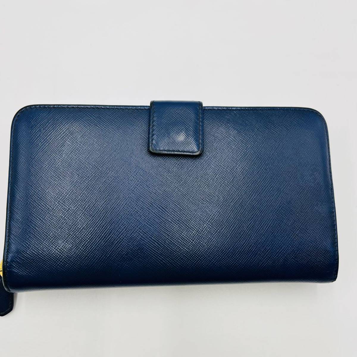 1円 【箱付き】PRADA プラダ 長財布 オーガナイザー ラウンド