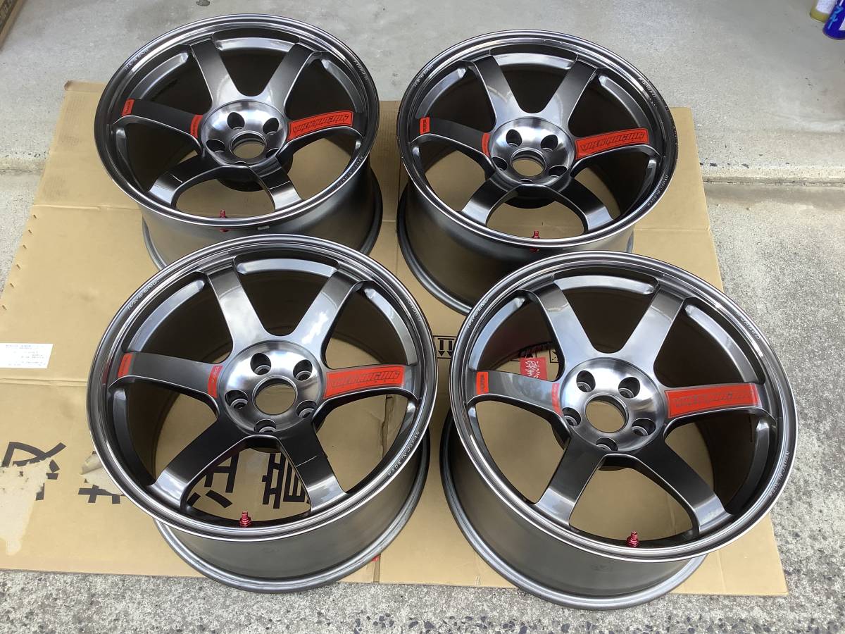 レイズ RAYS TE37 SL 18インチ 10.5J/ 22×2本 美品（鍛造 RAYS VOLK 