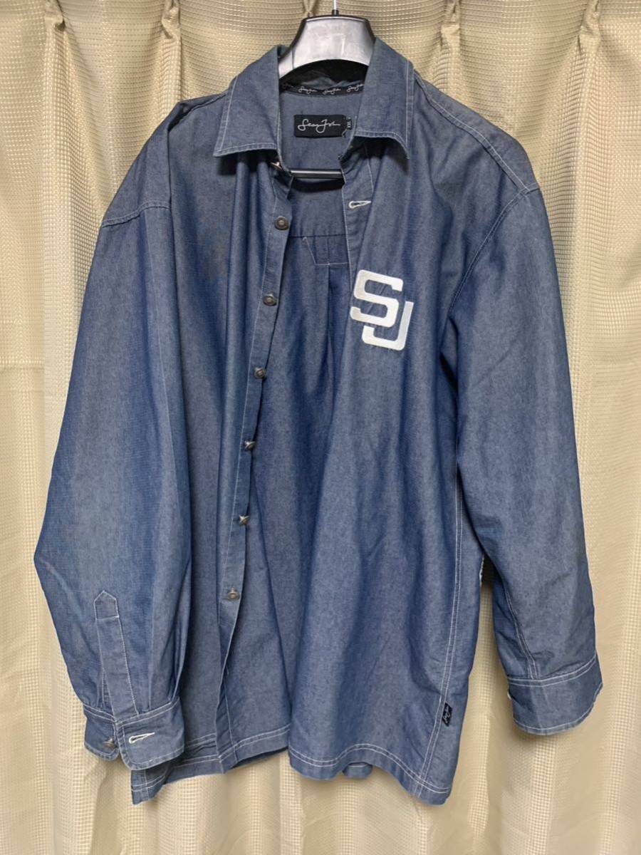 SEAN JOHN ショーンジョン デニムジャケット XXL B系 ヒップホップ 
