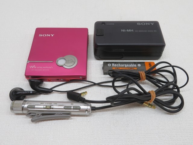 SONY MDウォークマン WALKMAN MZ-E710 リモコン付き SONY MD