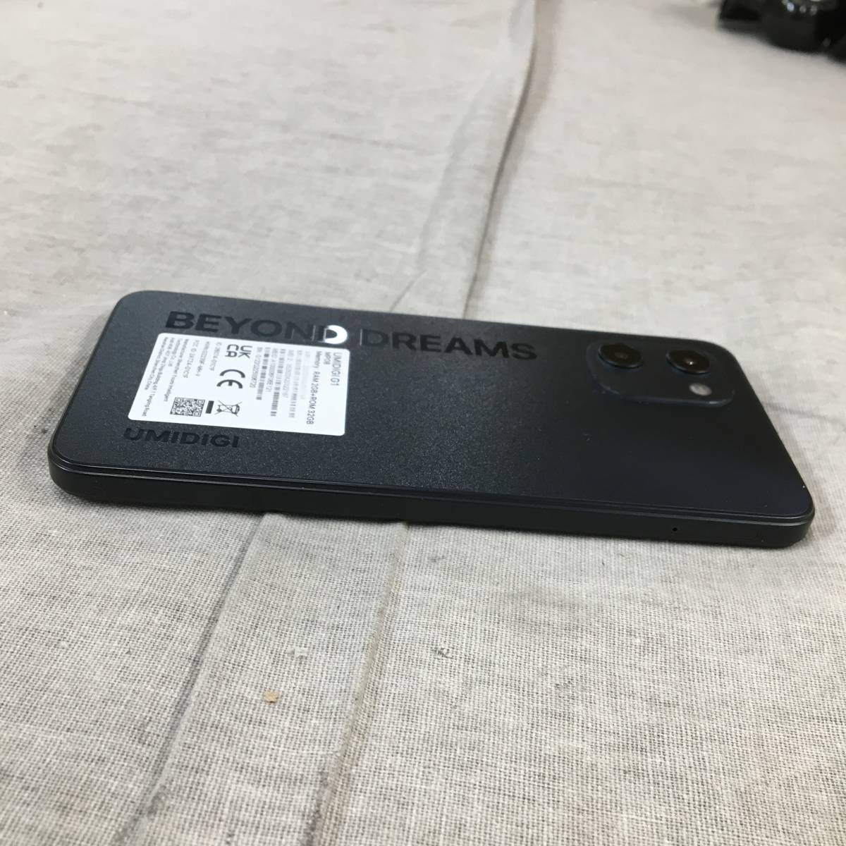 G1 UMIDIGI スマホ 2gb+32gb 256gb フリーです。バッテリー 現状品　Umidigi G1 2GB/32GB SIMフリー　スマートフォン