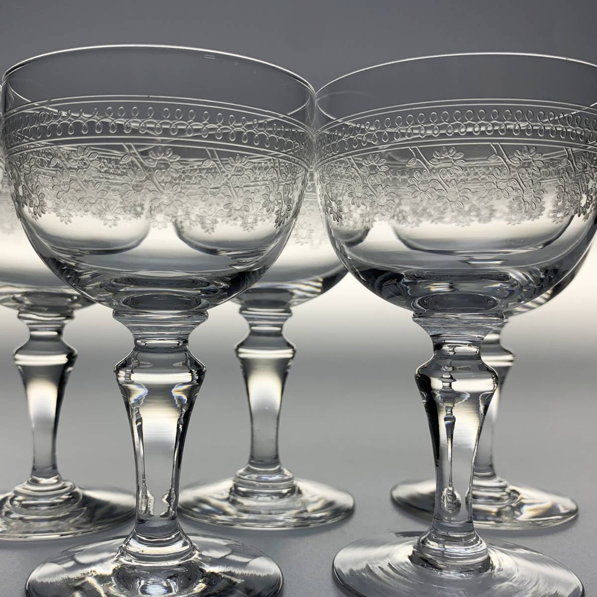 希少 未使用 1960年代 共箱付◇オールド バカラ ベース&ボウル（花器