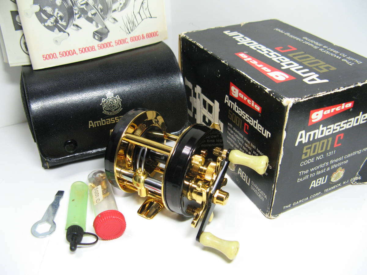 K/ 【美品】Abu Garcia アブ ガルシア ambassadeur 5500C 90-0 89-90 