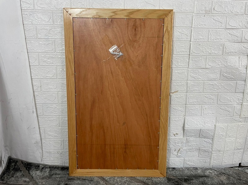 米軍放出品 品 USA製ミラー 鏡 61×102cm 壁掛け鏡 アンティーク ミッド 