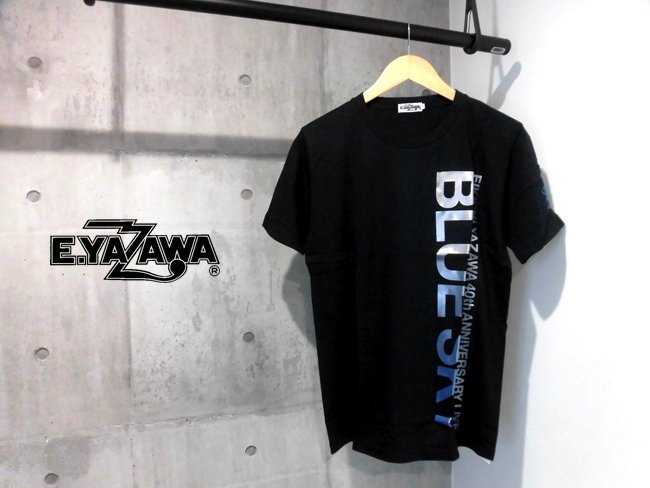 新品 矢沢永吉 E.YAZAWA 40周年 40th ANNIVERSARY LIVE Tシャツ(BLUE
