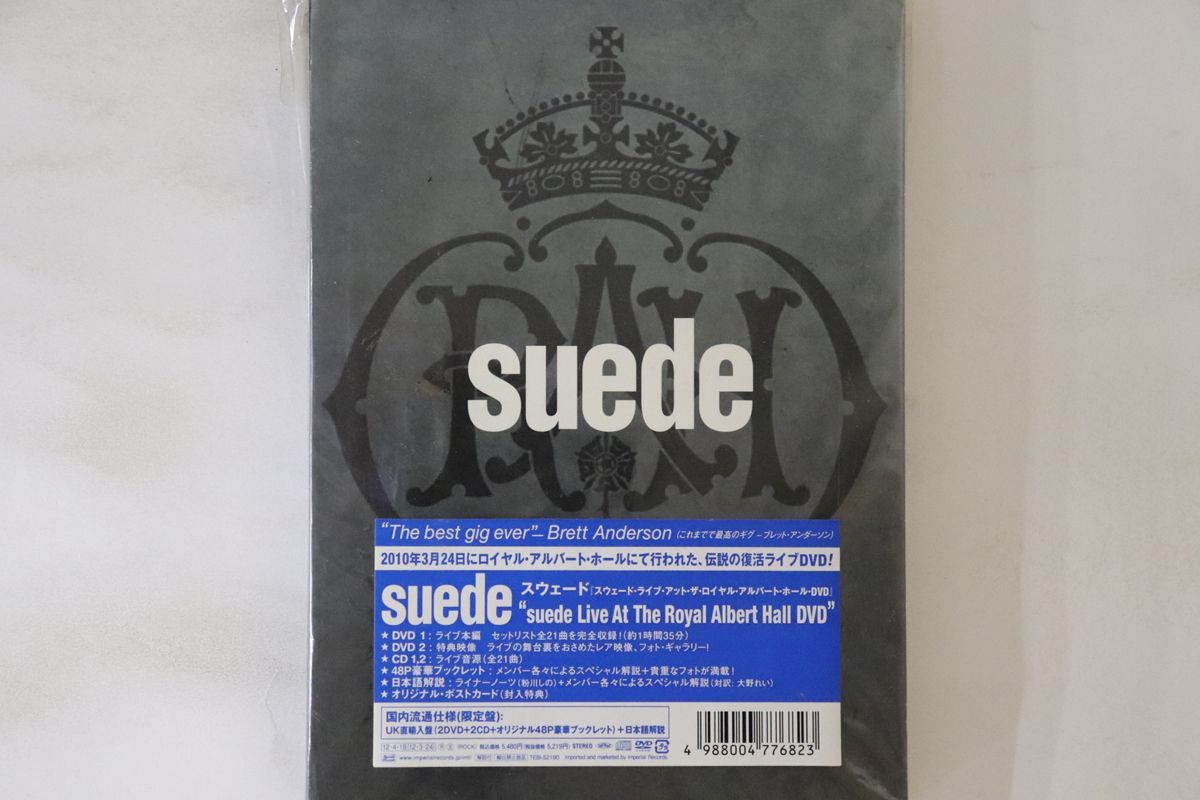 4discs DVD Suede Suede Live At The Royal Albert Hall Dvd TEBI52190