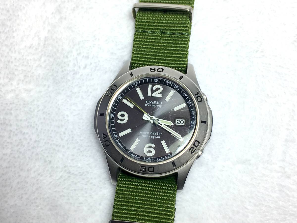 CASIO OVERLAND OVW-110 腕時計 CASIO OVERLAND OVW-110 電波 ソーラー