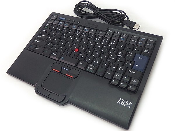 IBM SK-8845 日本語配列トラベルキーボード トラックポイント付き IBM