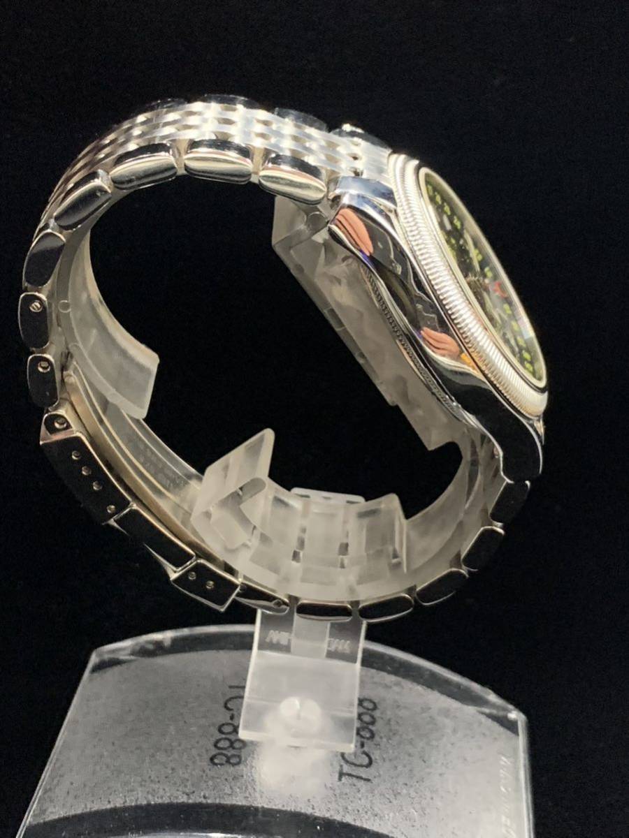 1円スタートORIS オリス 7482B ポインターデイト 純正ステンレスベルト スモセコ メンズ腕時計 自動巻き 裏スケ(オリス)|売買され ...