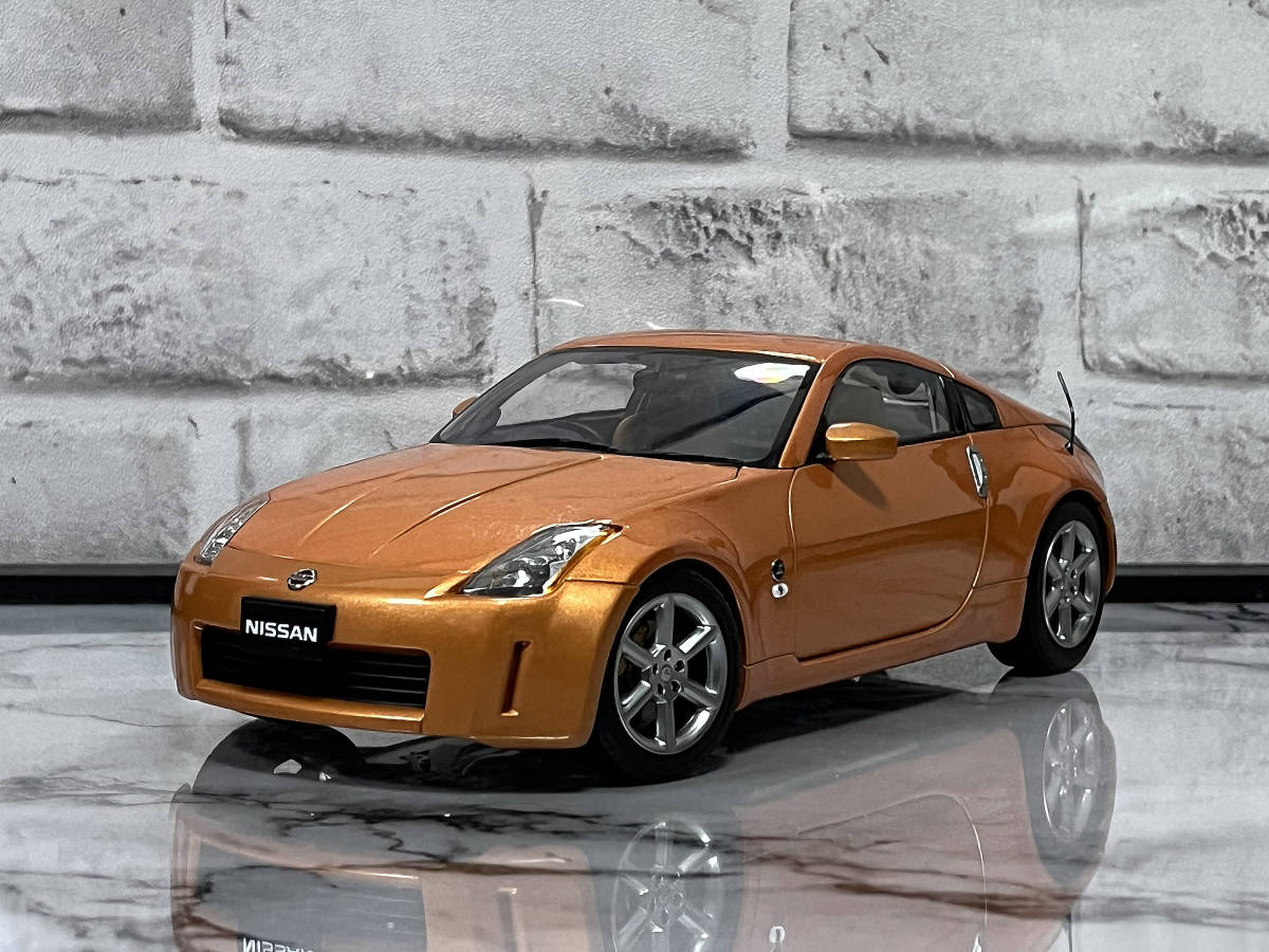 AUTO art】1/18 Nissan Fairlady 350Z Orange オートアート 日産