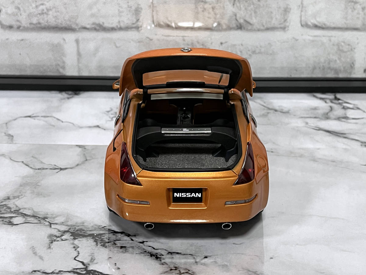 AUTO art】1/18 Nissan Fairlady 350Z Orange オートアート 日産