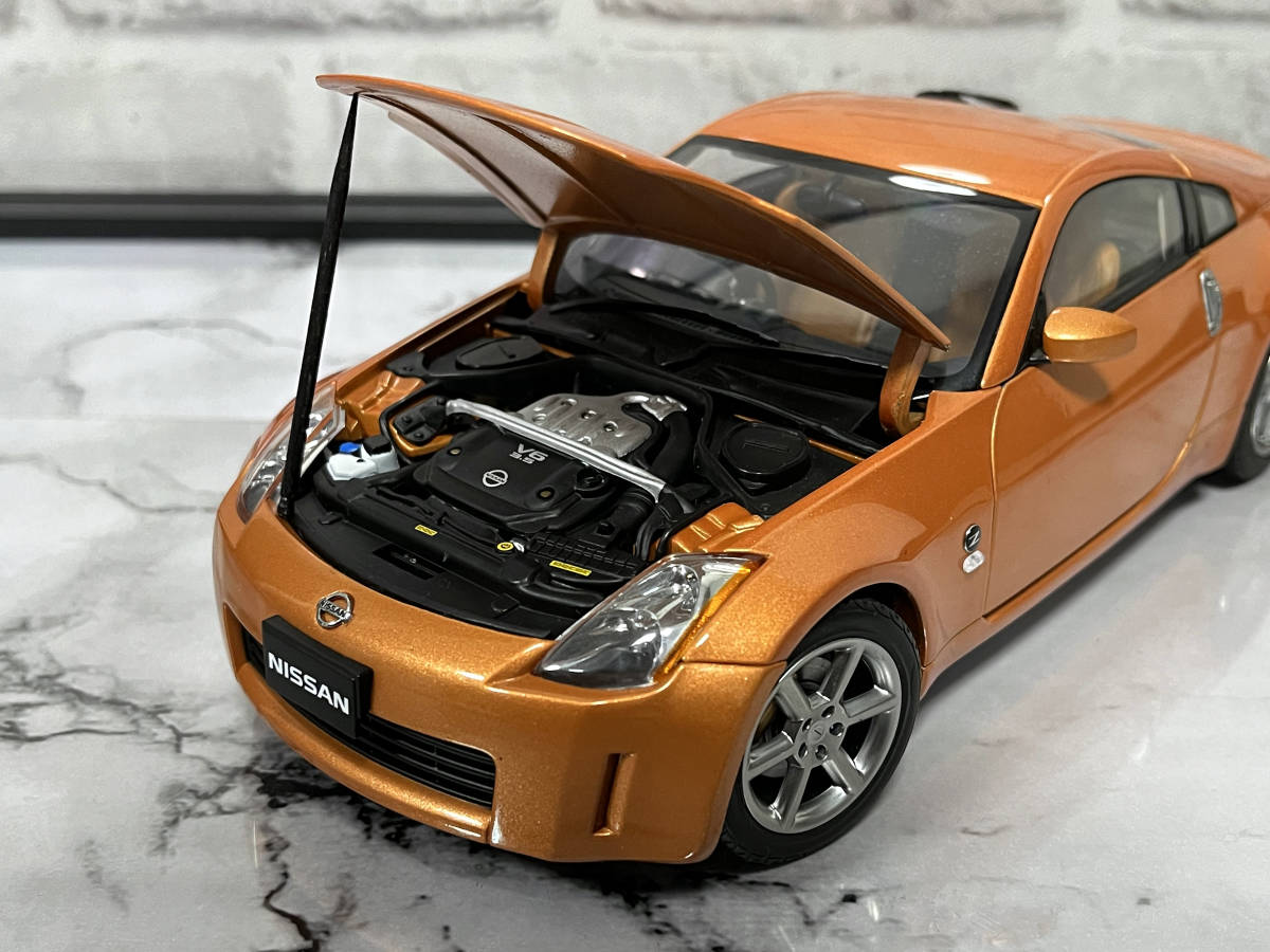 AUTO art】1/18 Nissan Fairlady 350Z Orange オートアート 日産