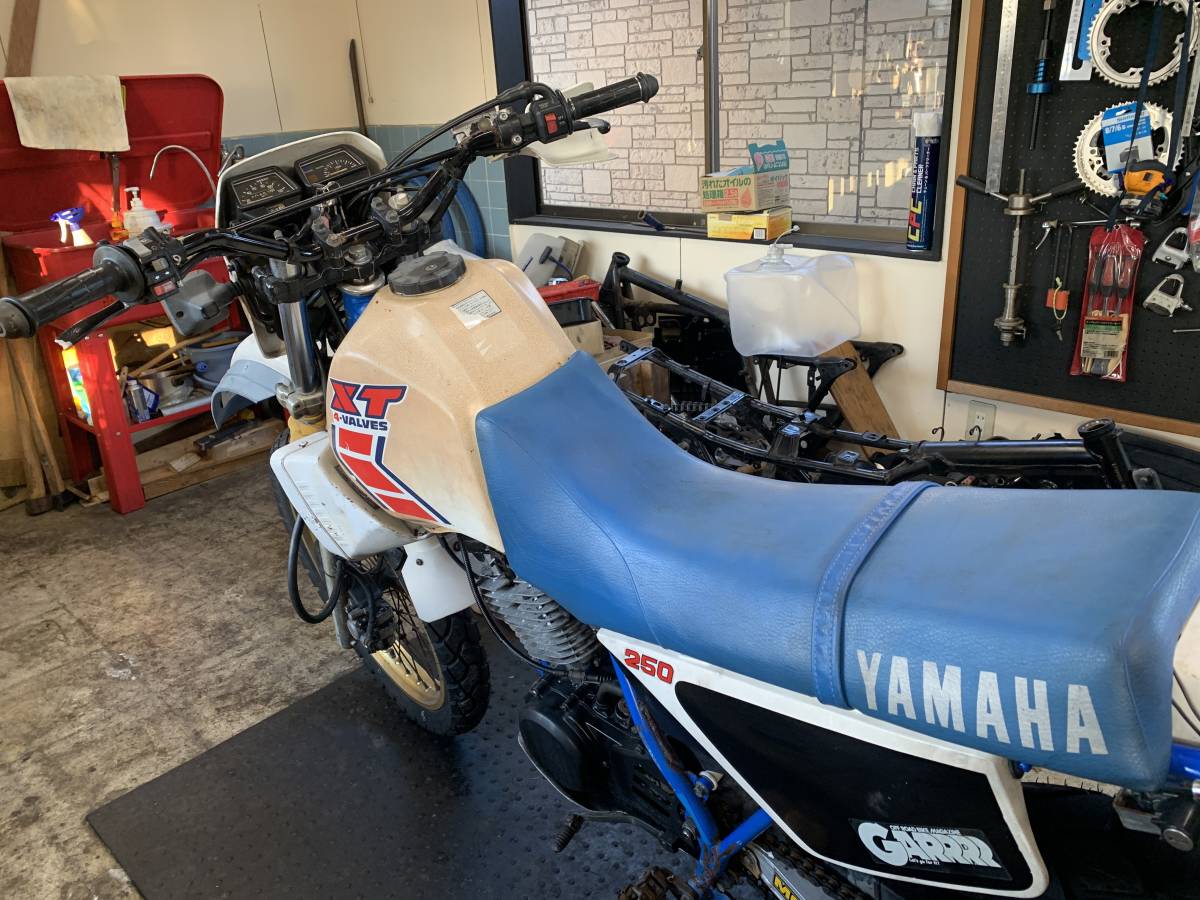 ヤマハ YAMAHA XT250T 30X 当時物 純正部品 実動エンジン 検索 